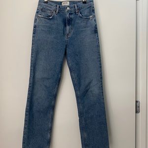 Agolde straight leg jeans size 25